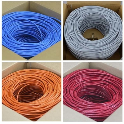 FTP CAT5e Lan Cable With Shielding Layer Copper Line 24awg 1000ft